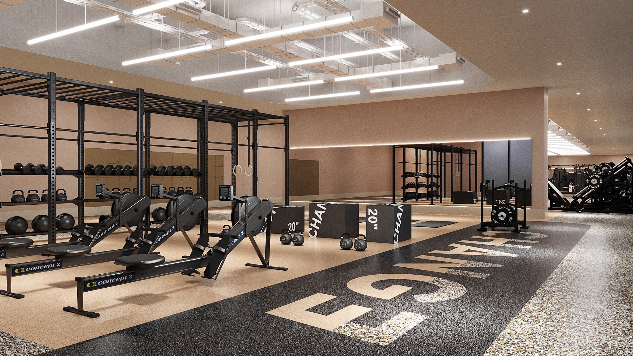 BURNSIDE · ADELAIDE — Functional Training Floor